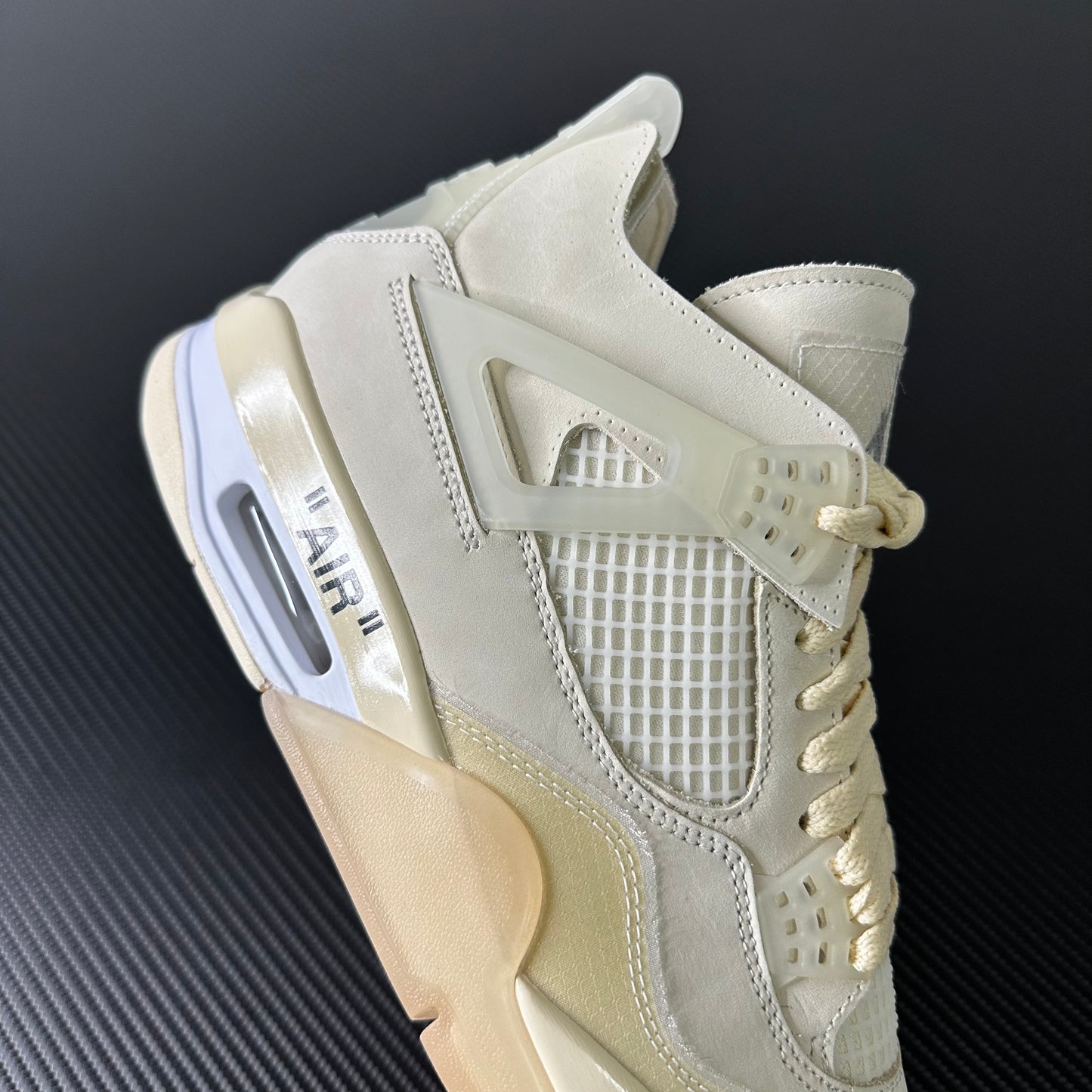 Air Jordan 4 Retro X Off-White 'Sail'