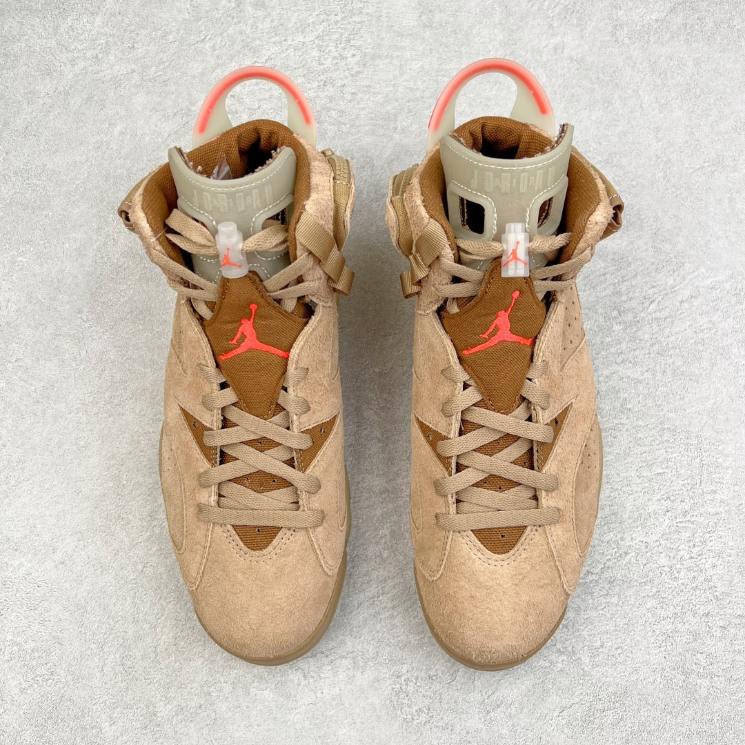 Air Jordan 6 Retro x Travis Scott - British Khaki