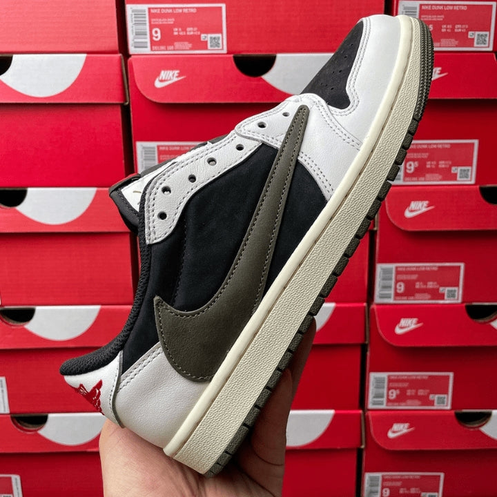 Travis Scott x Air Jordan 1 Low Olive