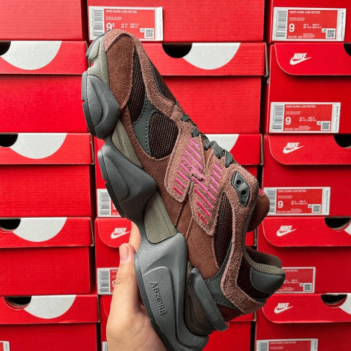 New Balance 9060 Rich Oak Burgundy