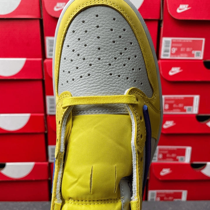 Travis Scott x Air Jordan 1 Low Canary