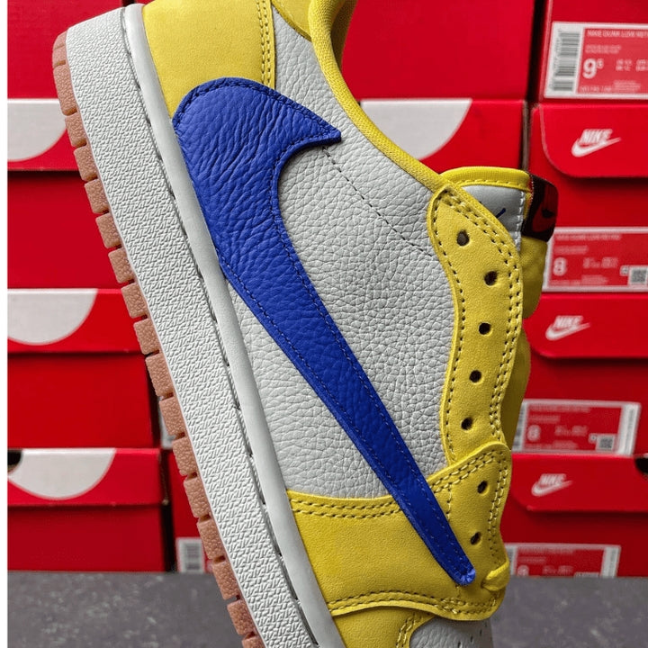 Travis Scott x Air Jordan 1 Low Canary