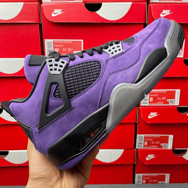Air Jordan 4 x Travis Scott Purple