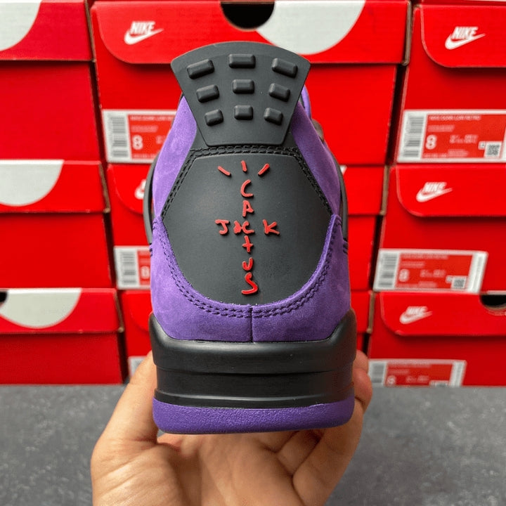Air Jordan 4 x Travis Scott Purple