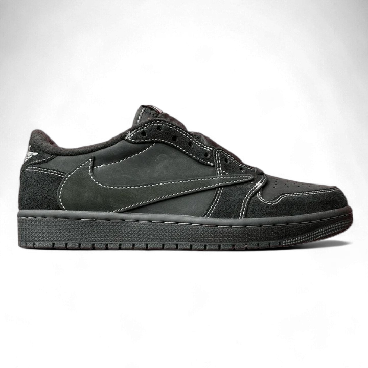 Travis Scott x Air Jordan 1 Low OG SP 'Black Phantom' Preto