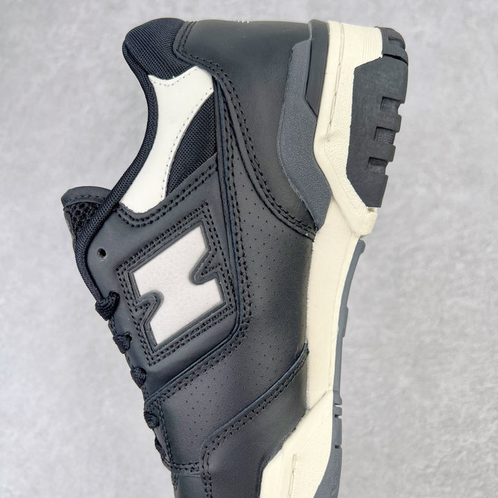 New Balance 550 Black Cream White