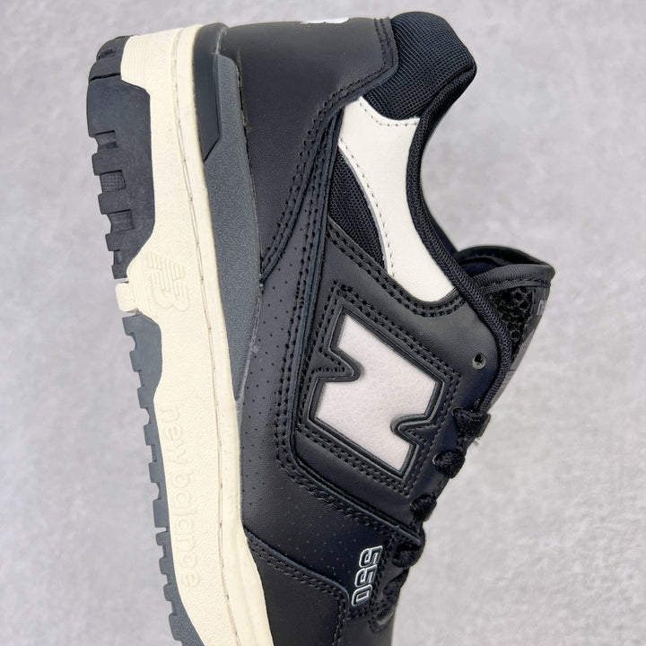 New Balance 550 Black Cream White