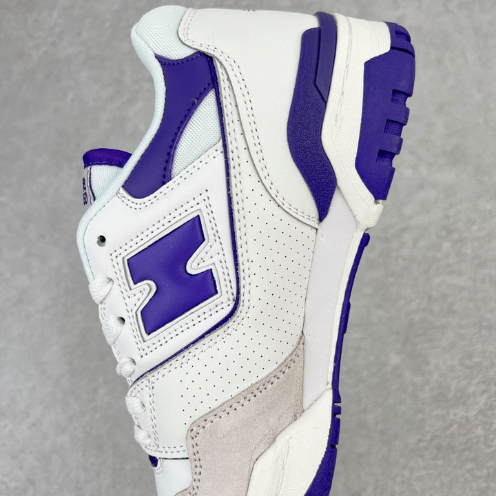 New Balance 550 White Purple