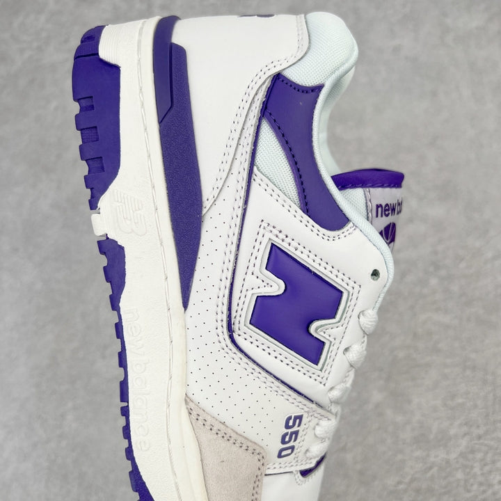 New Balance 550 White Purple