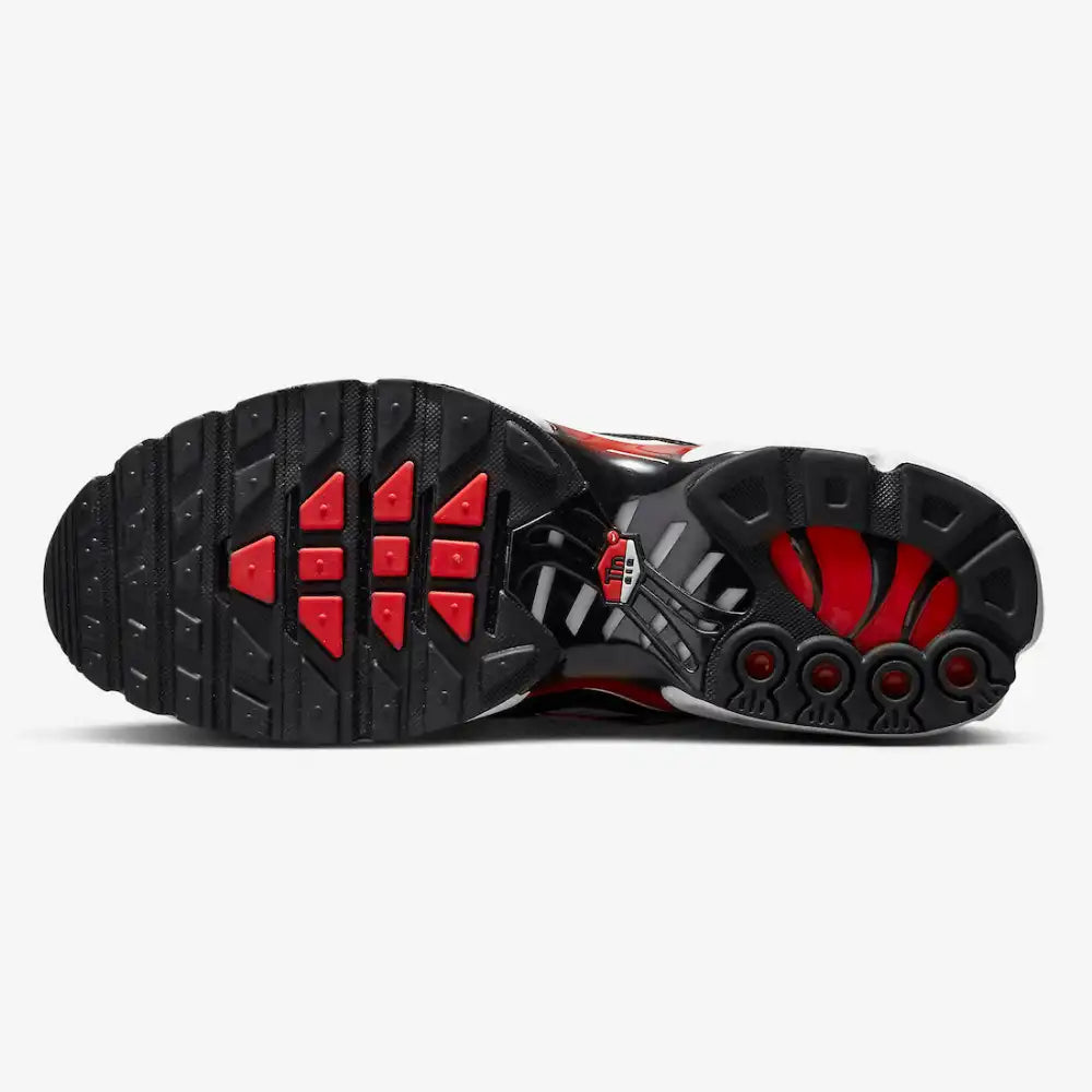 Air Max Plus TN 1 Black and University Red
