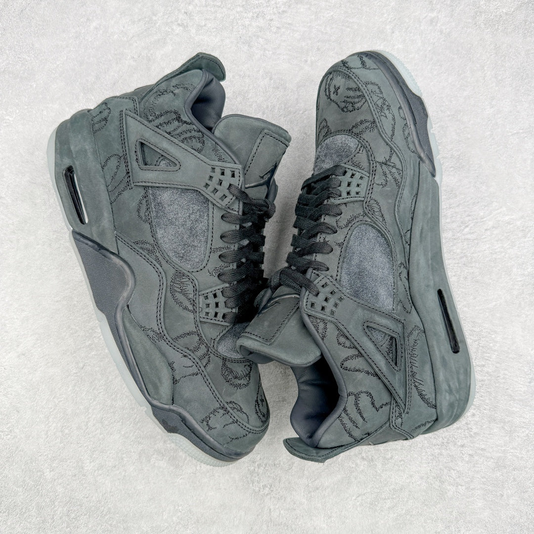 Air Jordan 4 Retro Kaws Black