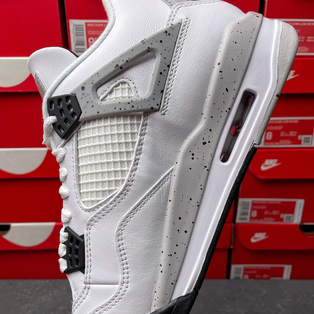 Air Jordan 4 Retro White Cement