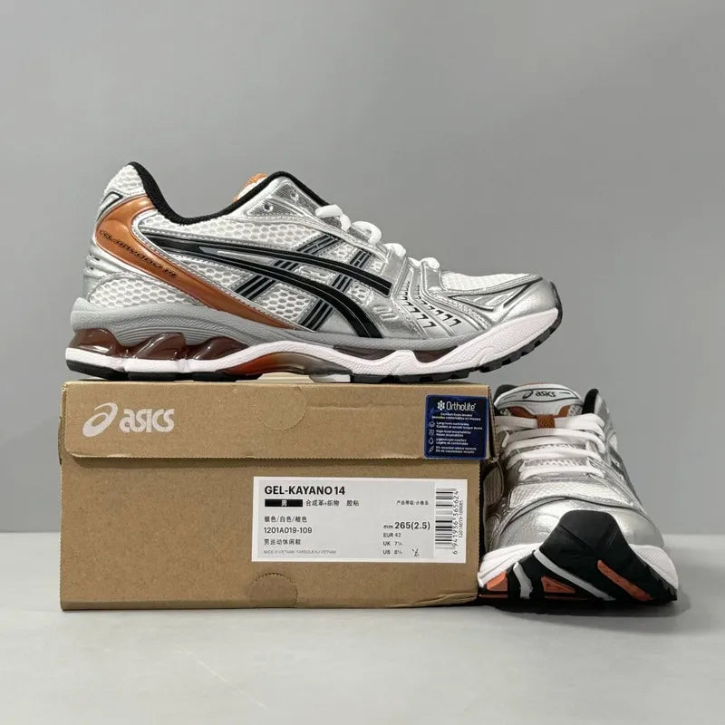 ASICS Gel-Kayano 14 White Piquant Orange