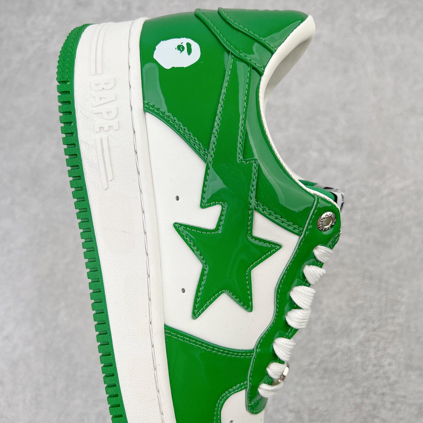 A Bathing Ape Bape Sta Low Green