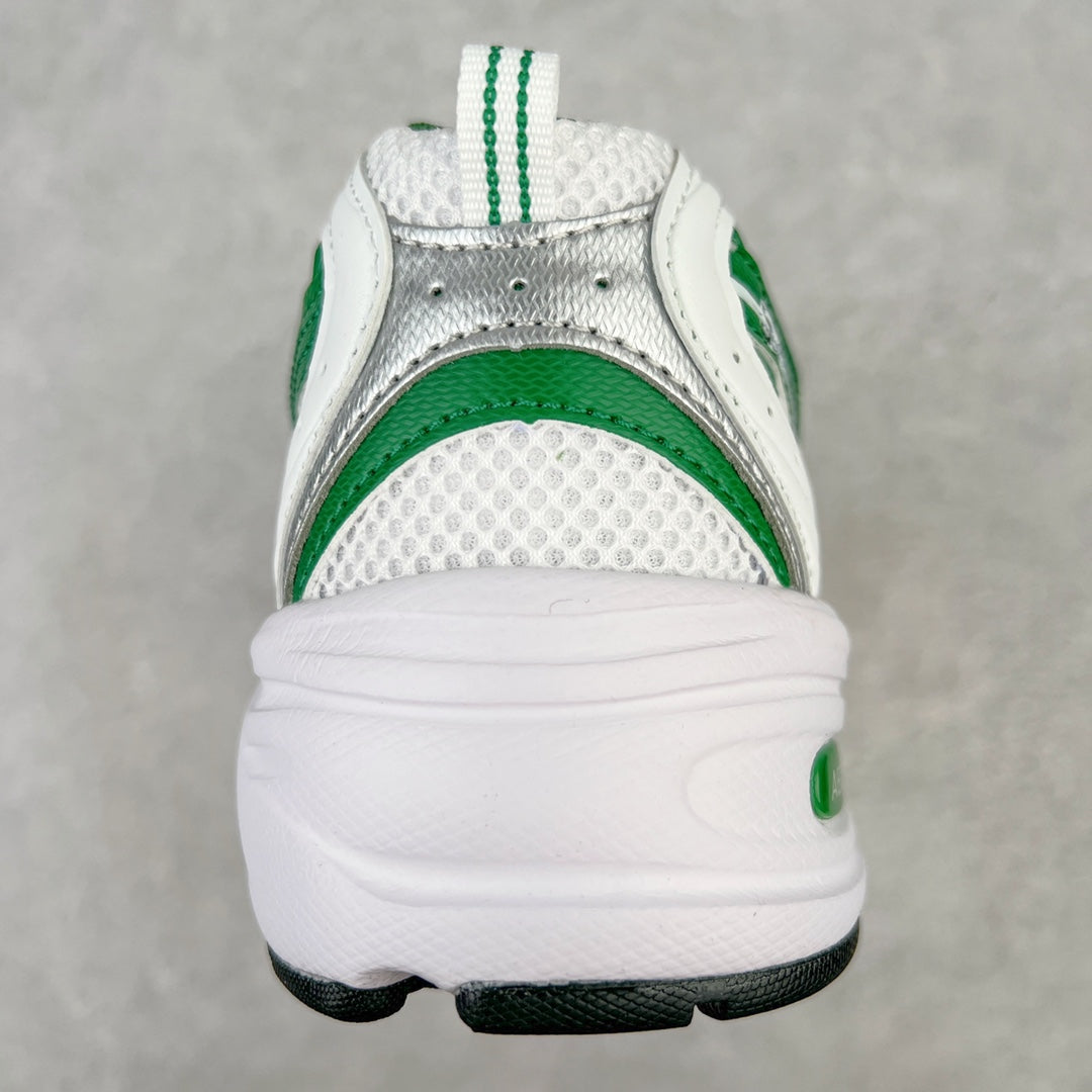 New Balance 530 White Nightwatch Green