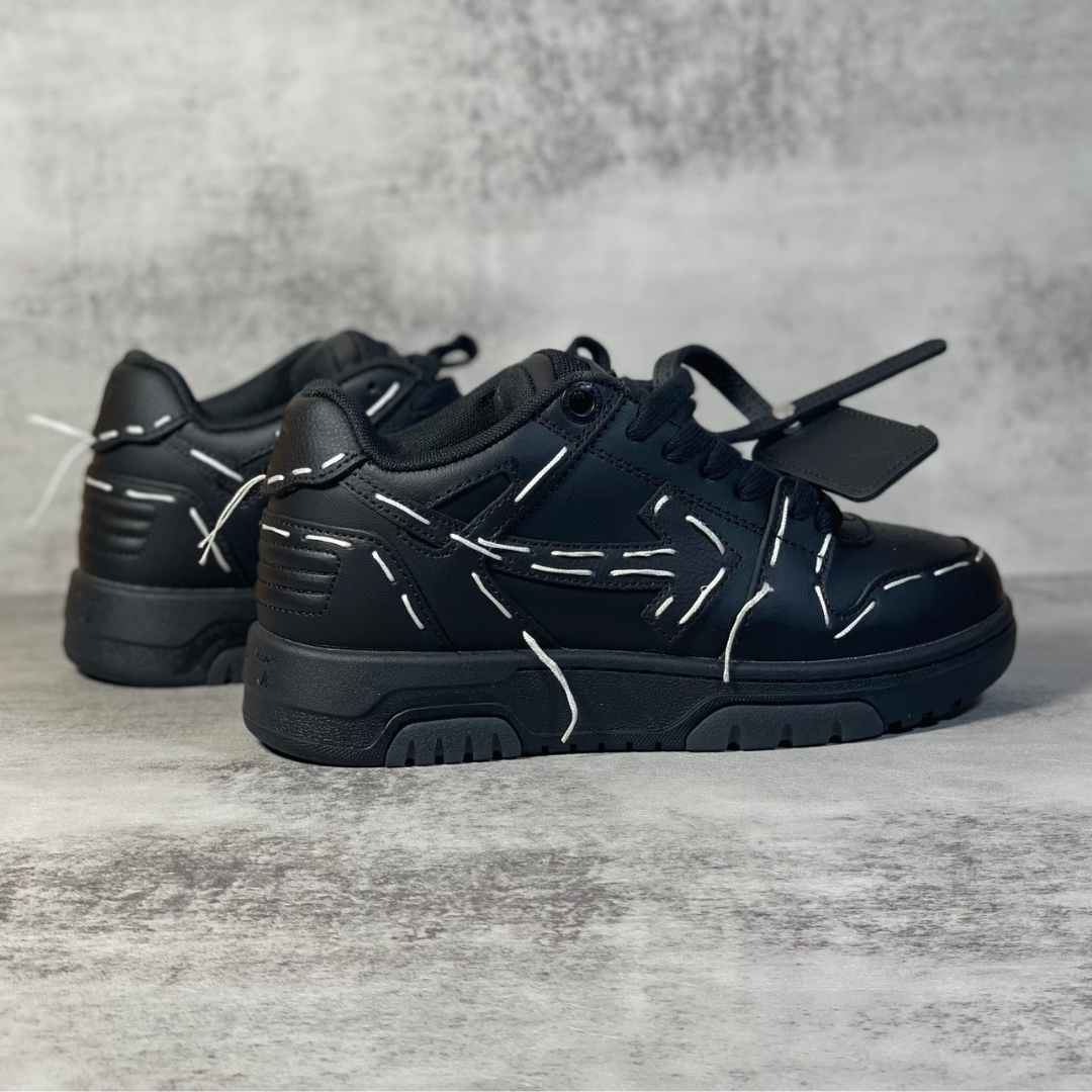 OFF-WHITE Out of Office Sartorial Stitching Black