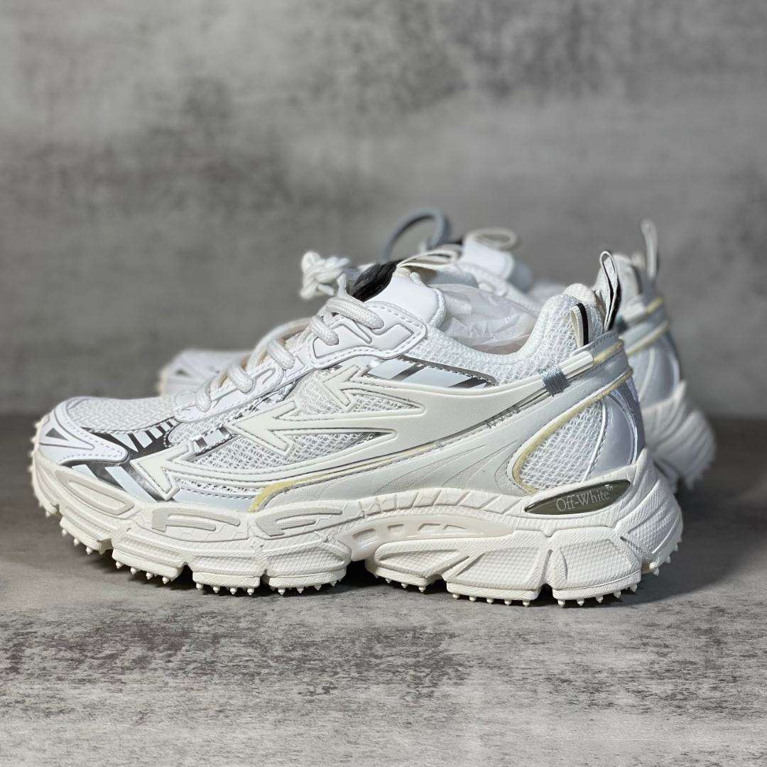 OFF-WHITE Be Right Back 'Gray Silver'