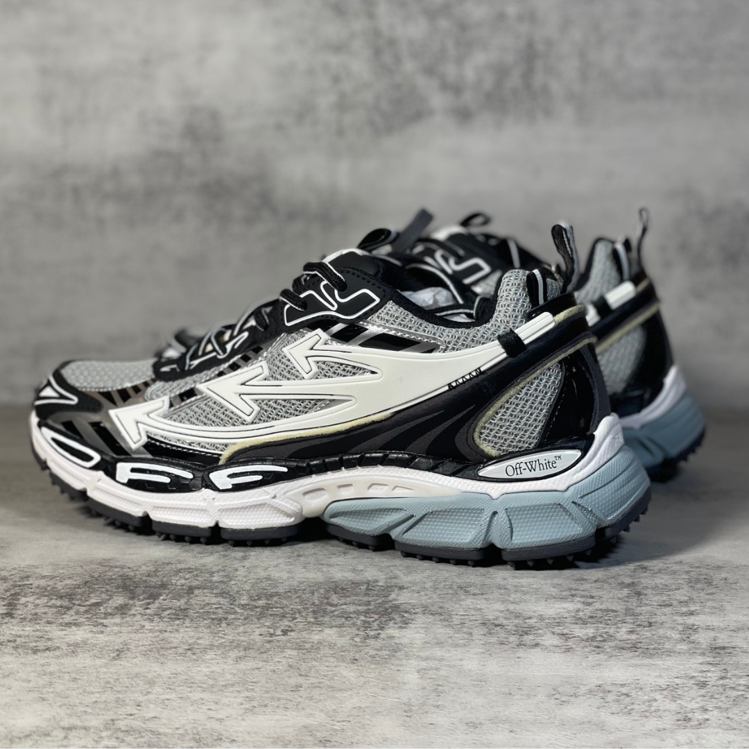 OFF-WHITE Be Right Back 'Grey Black'