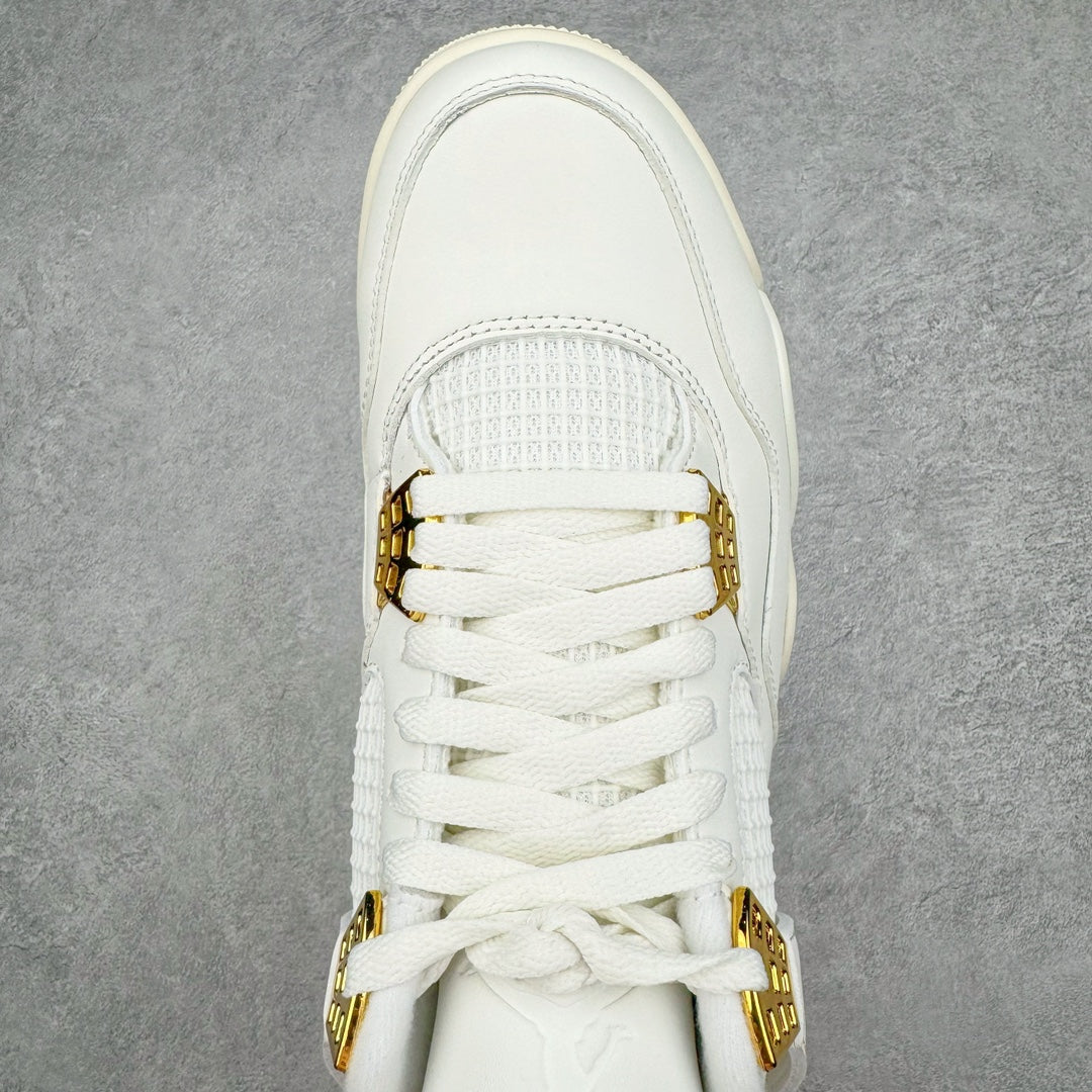 Air Jordan 4 Metallic Gold