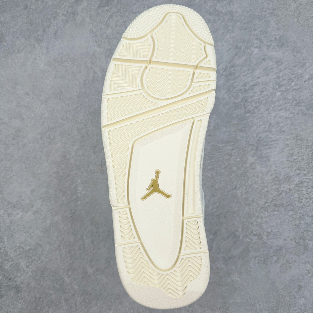 Air Jordan 4 Metallic Gold