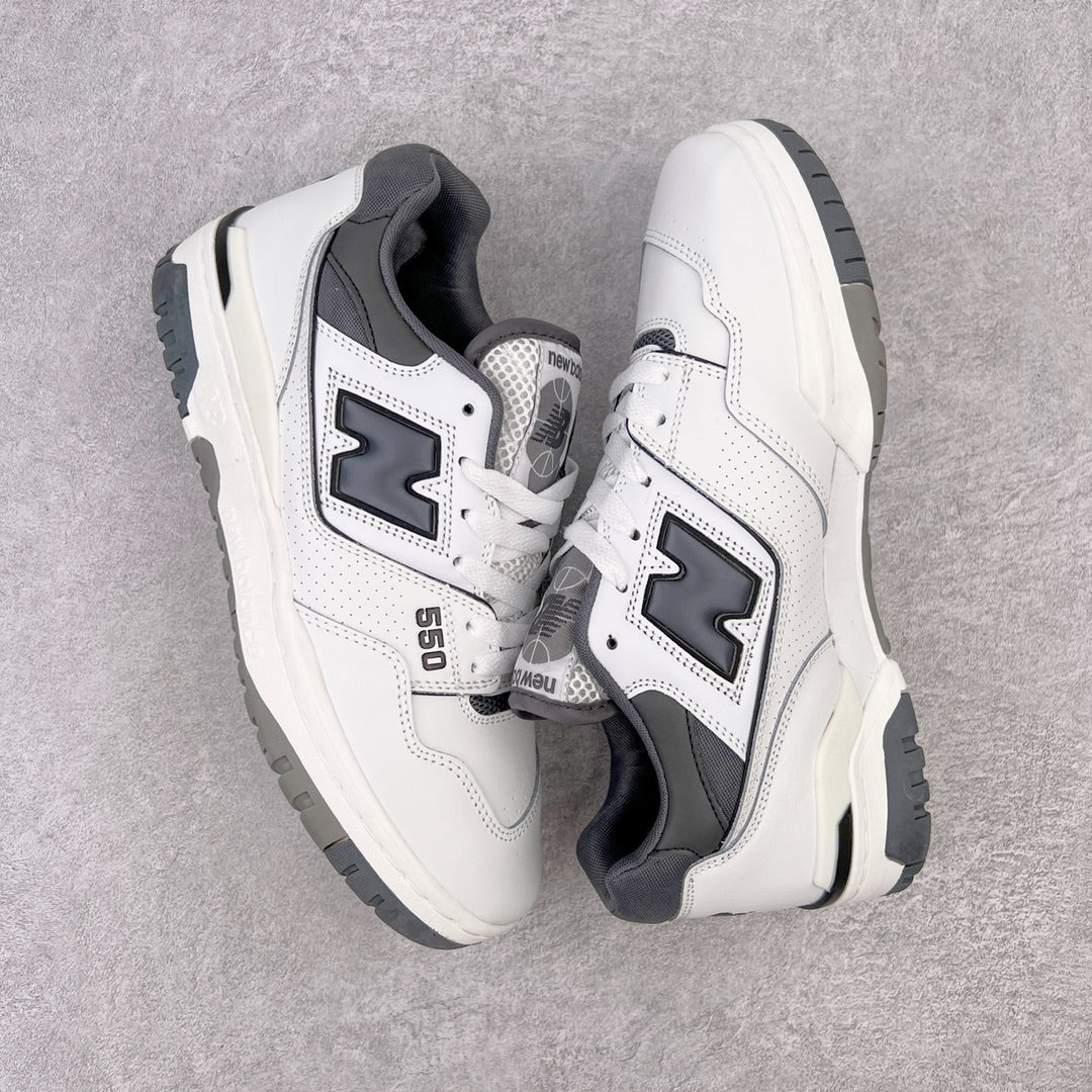 New Balance 550 White Dark Grey