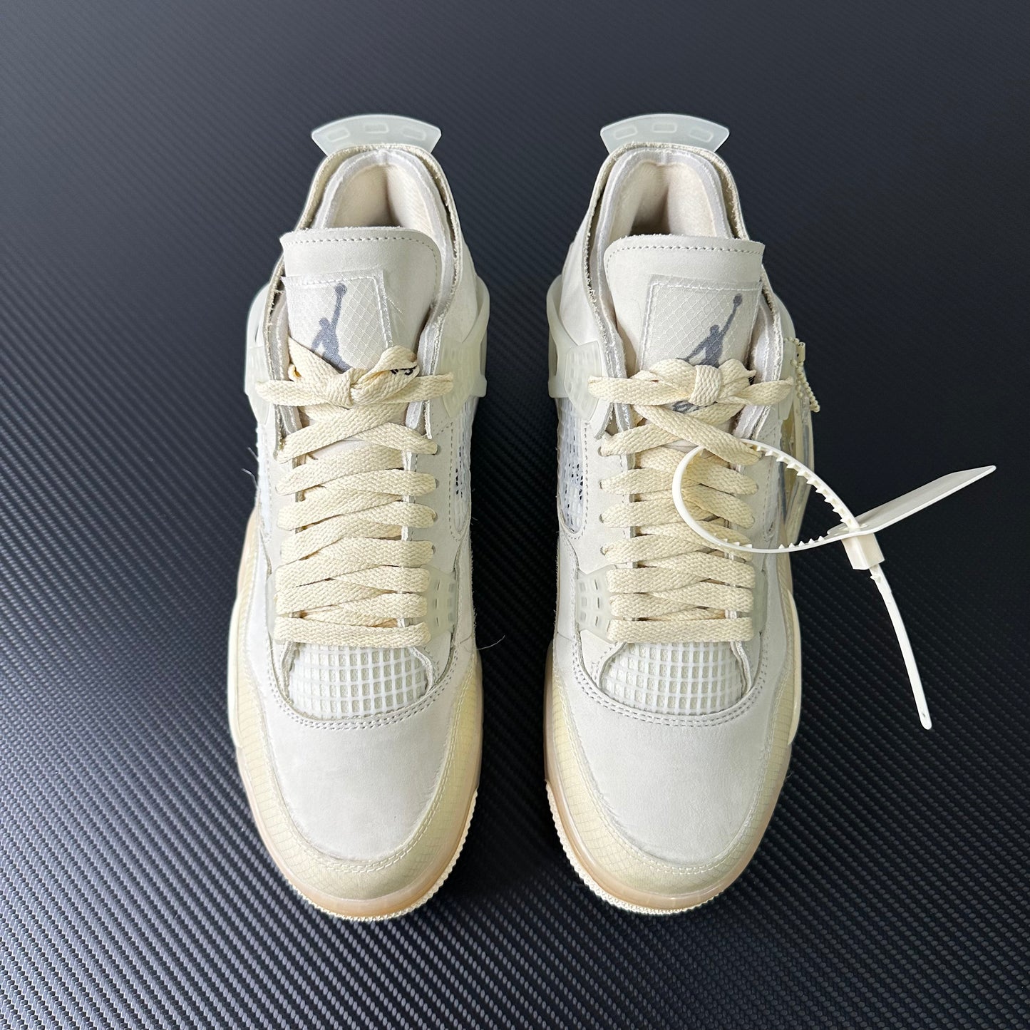 Air Jordan 4 Retro X Off-White 'Sail'