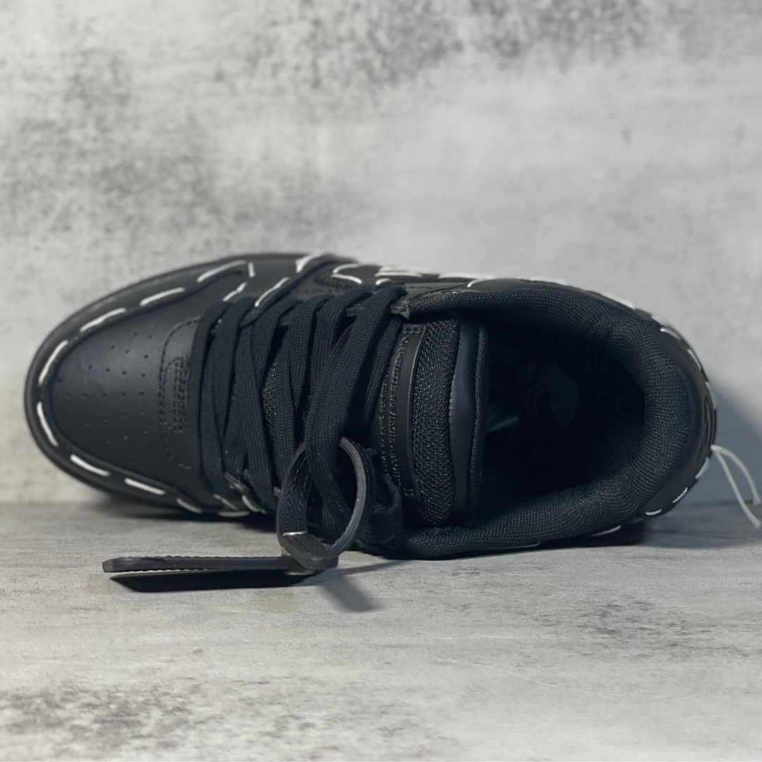 OFF-WHITE Out of Office Sartorial Stitching Black