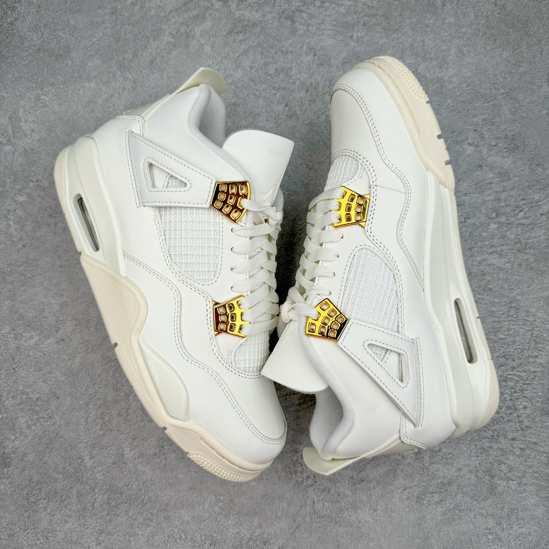 Air Jordan 4 Metallic Gold