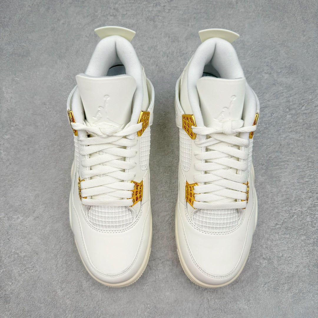 Air Jordan 4 Metallic Gold