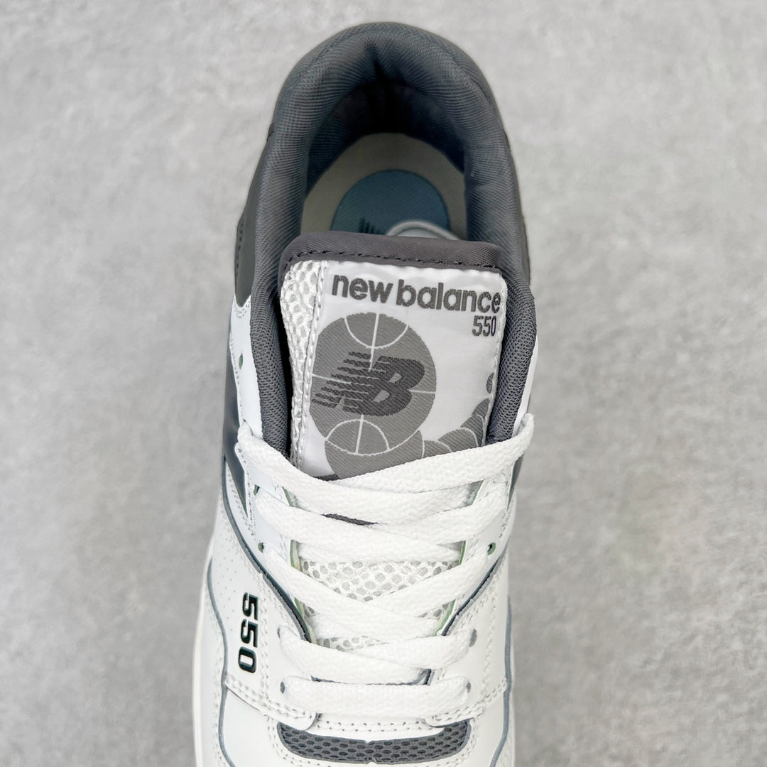 New Balance 550 White Dark Grey