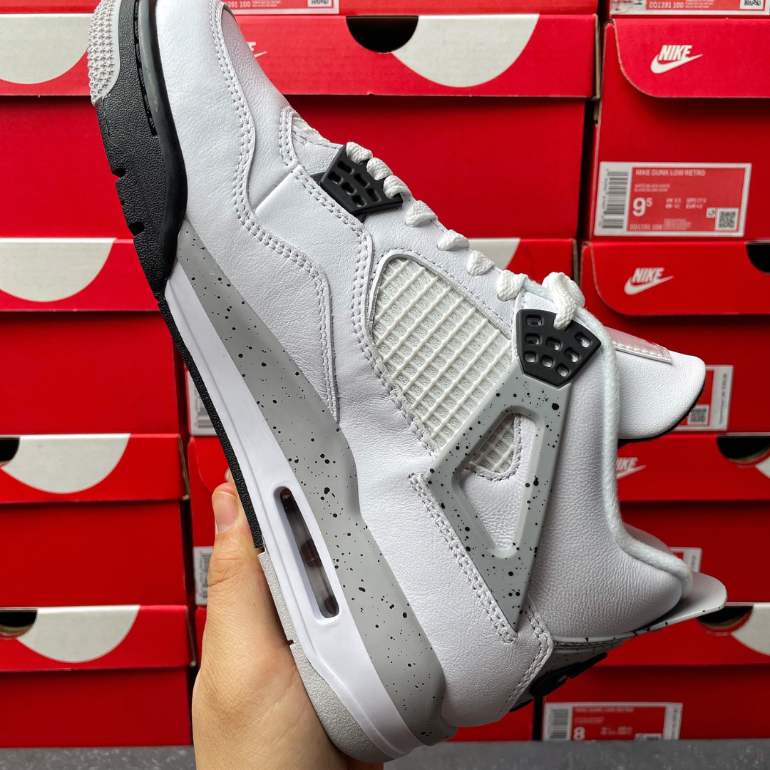 Air Jordan 4 Retro White Cement