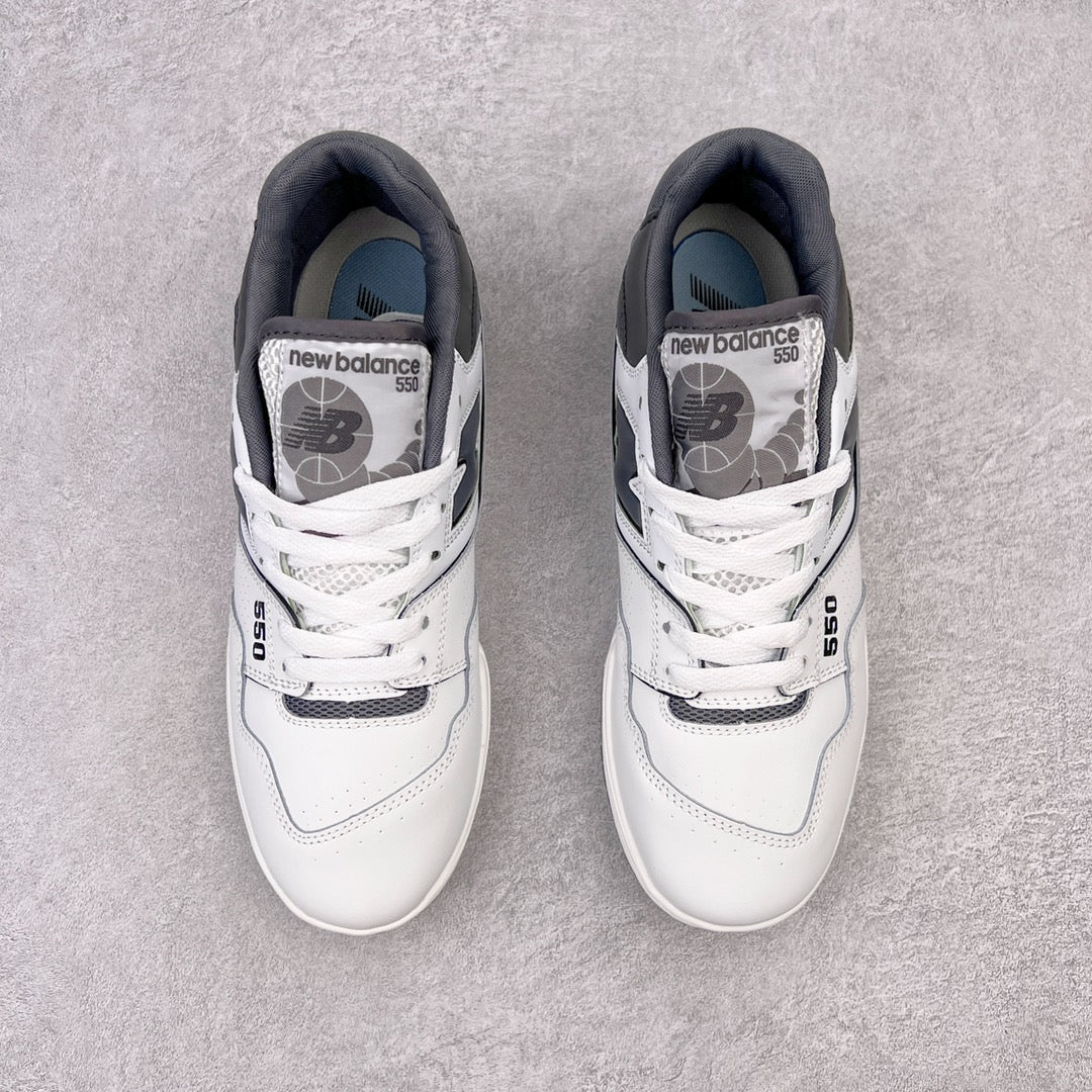 New Balance 550 White Dark Grey