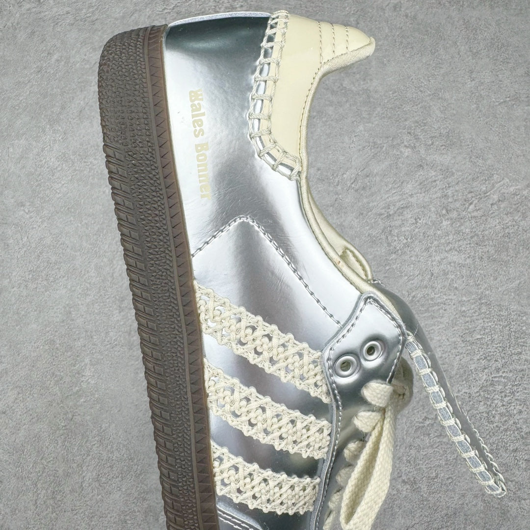 Adidas Samba x Wales Bonner ''Silver Metallic''