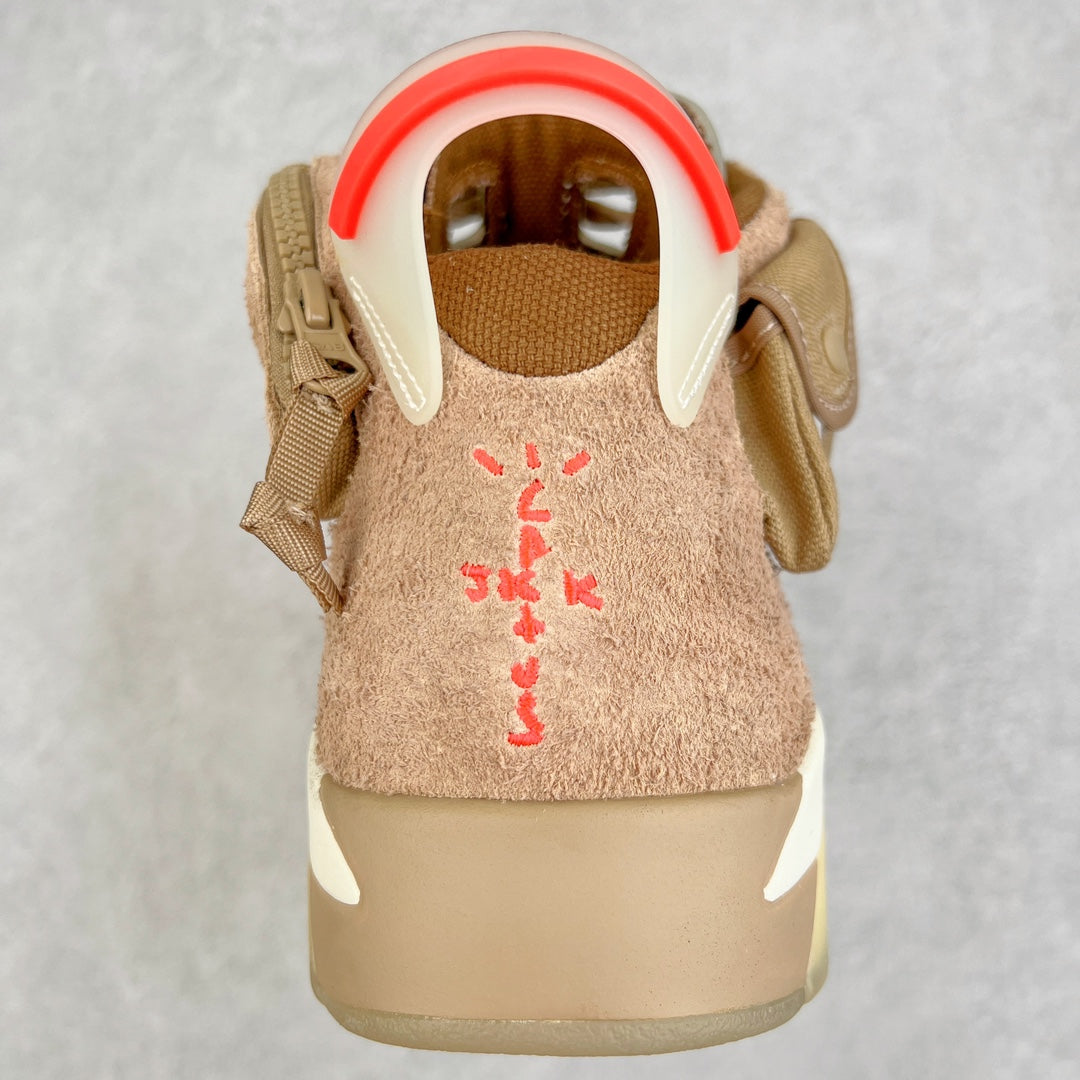 Air Jordan 6 Retro x Travis Scott - British Khaki