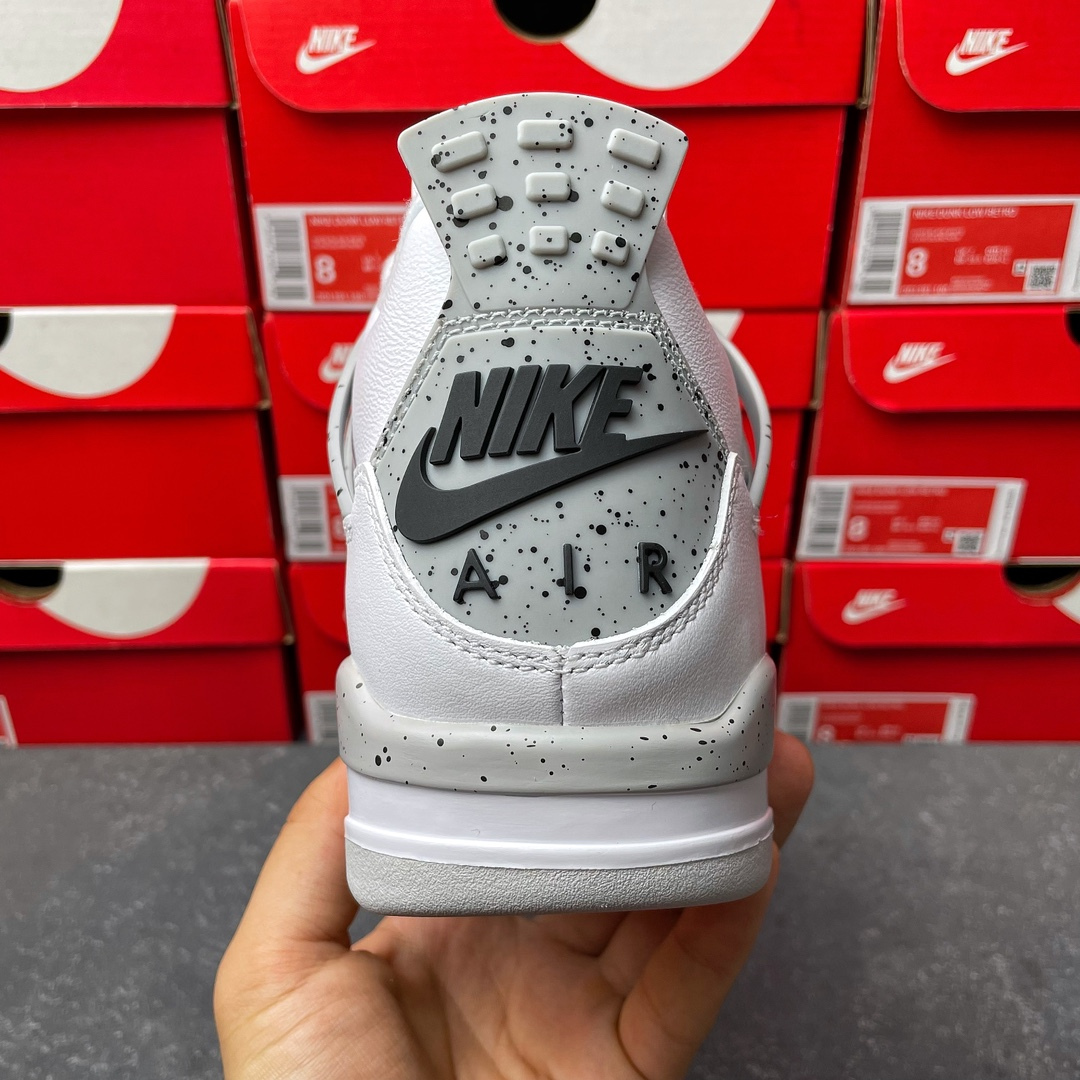 Air Jordan 4 Retro White Cement
