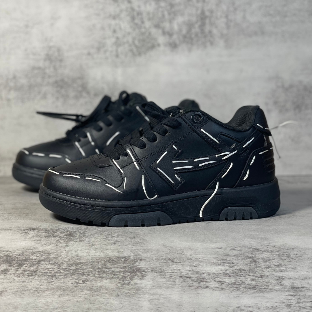 OFF-WHITE Out of Office Sartorial Stitching Black