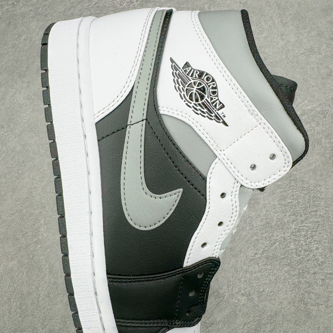 Air Jordan 1 Mid White Shadow