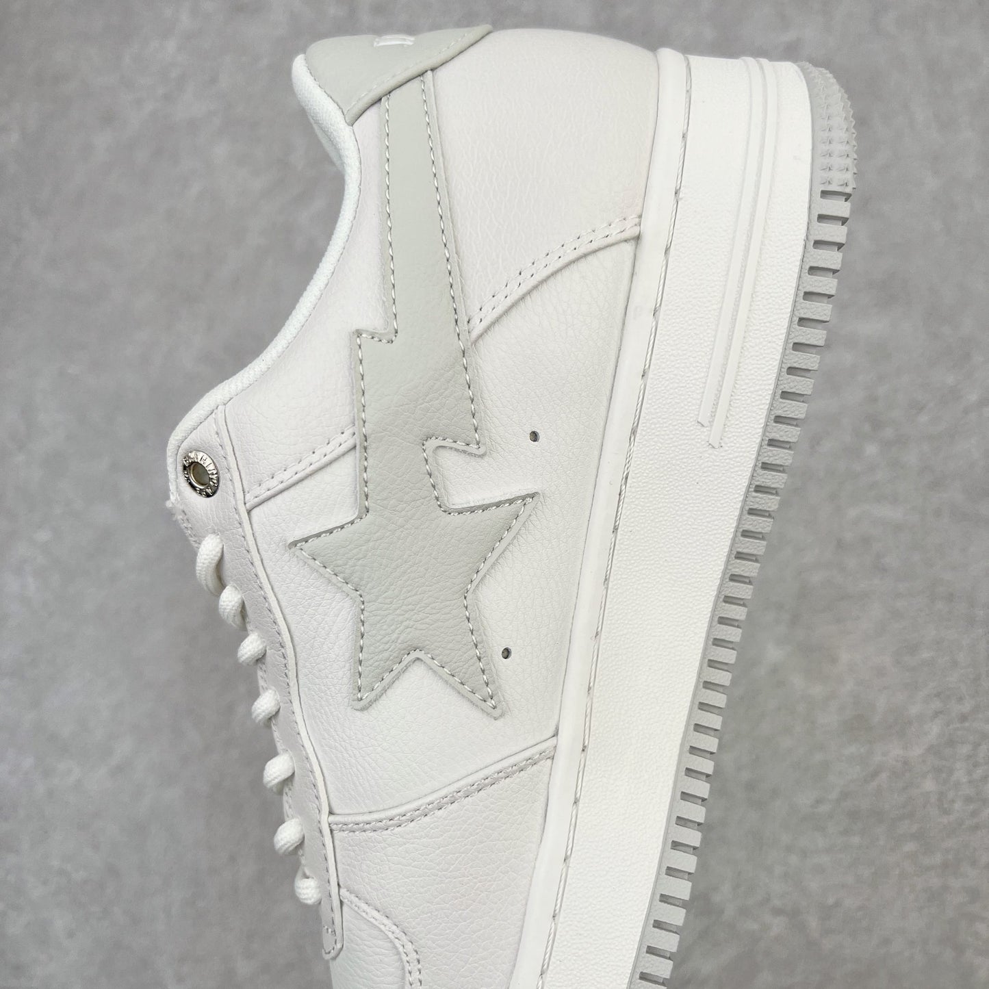 JJJJound x Bape Sta Low White Grey