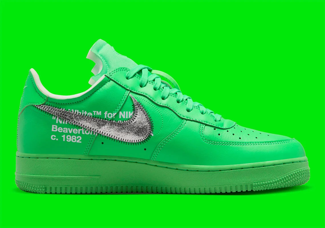 Air Force 1 Low Off-White Light Green Spark