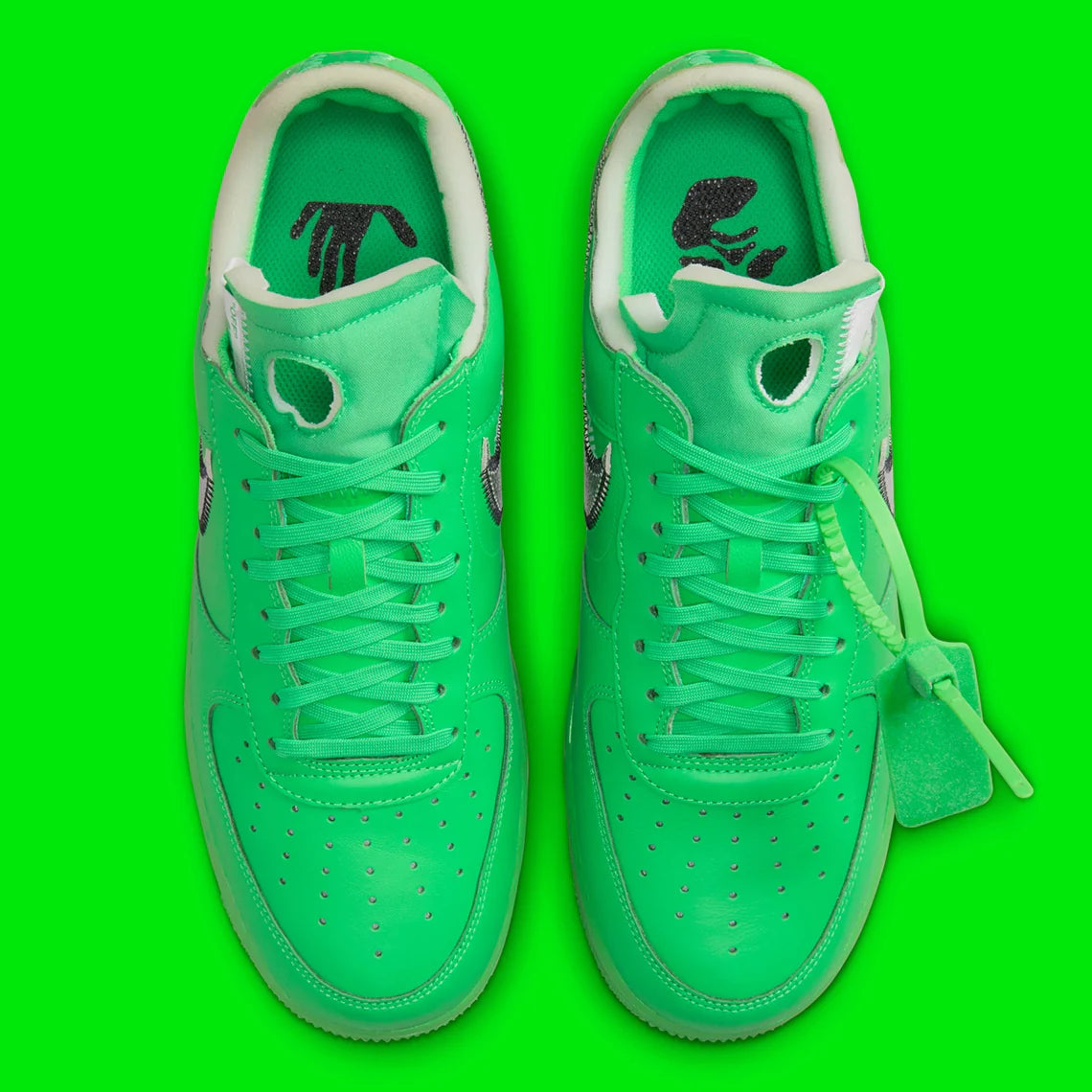 Air Force 1 Low Off-White Light Green Spark