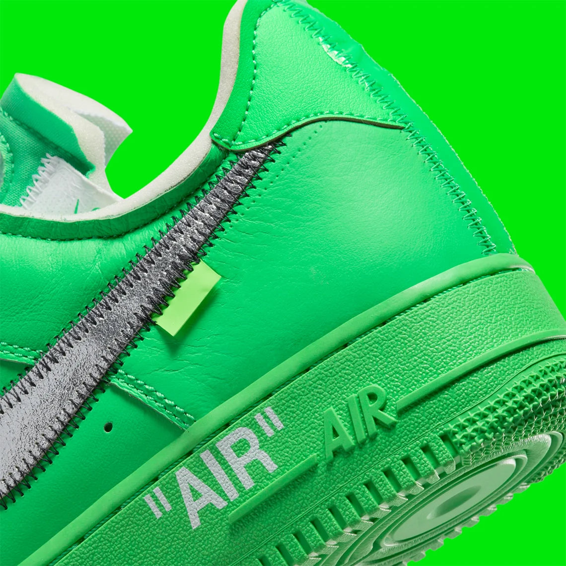 Air Force 1 Low Off-White Light Green Spark