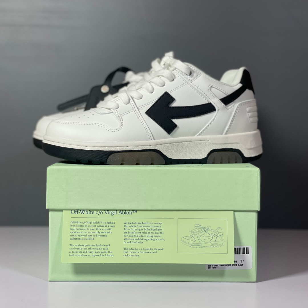 OFF-WHITE Out Of Office White Black