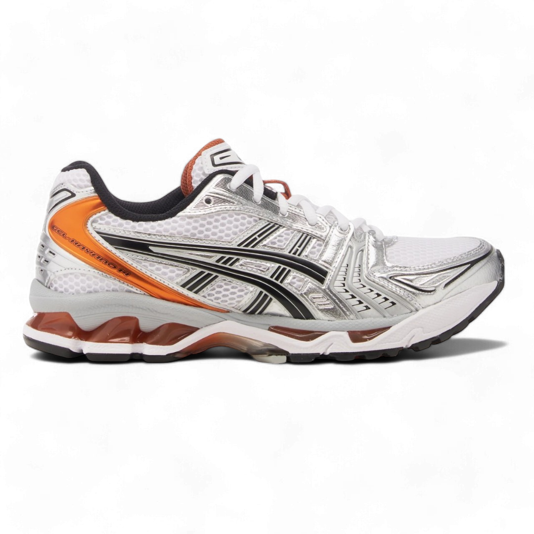 ASICS Gel-Kayano 14 White Piquant Orange