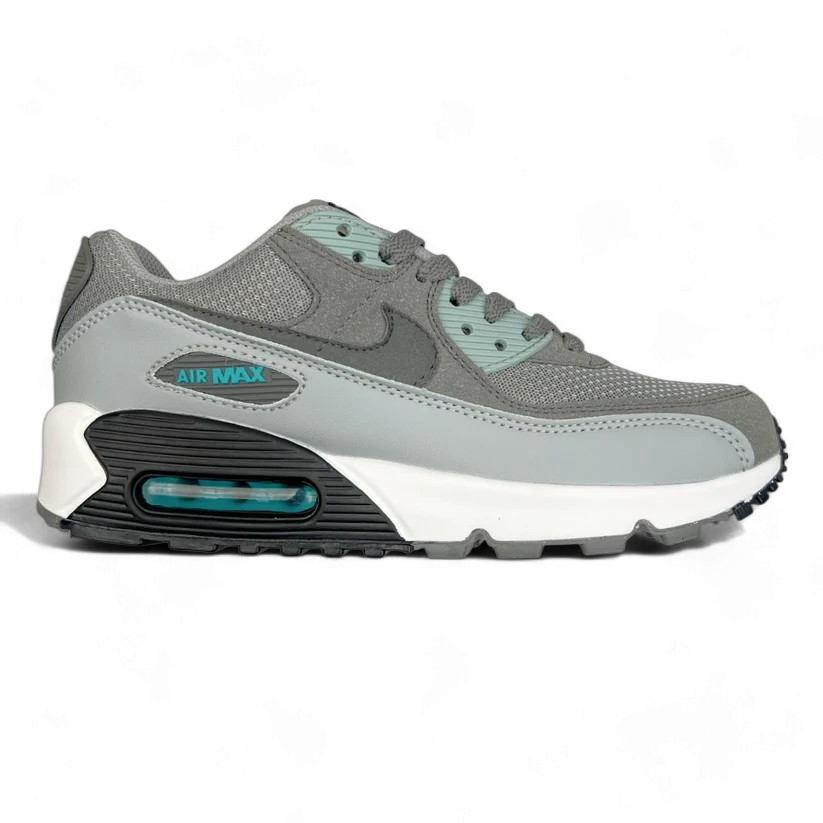 Air Max 90 Wolf Grey Chlorine Blue