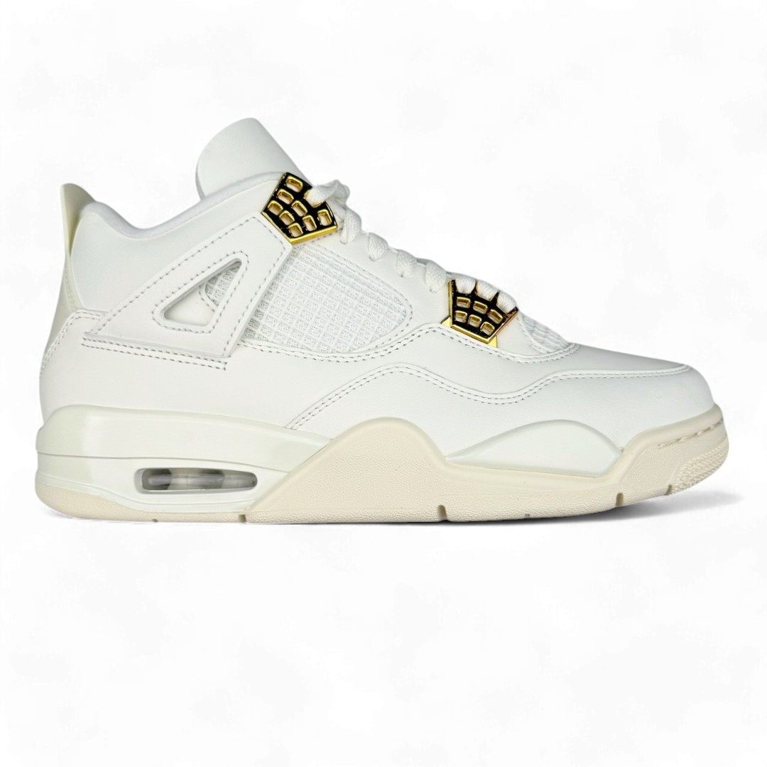 Air Jordan 4 Metallic Gold