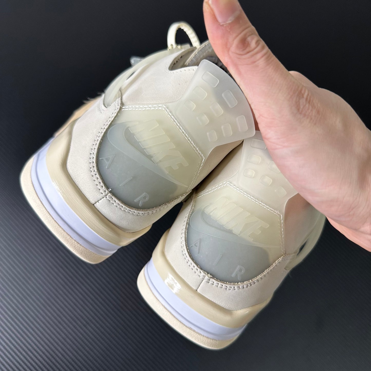 Air Jordan 4 Retro X Off-White 'Sail'