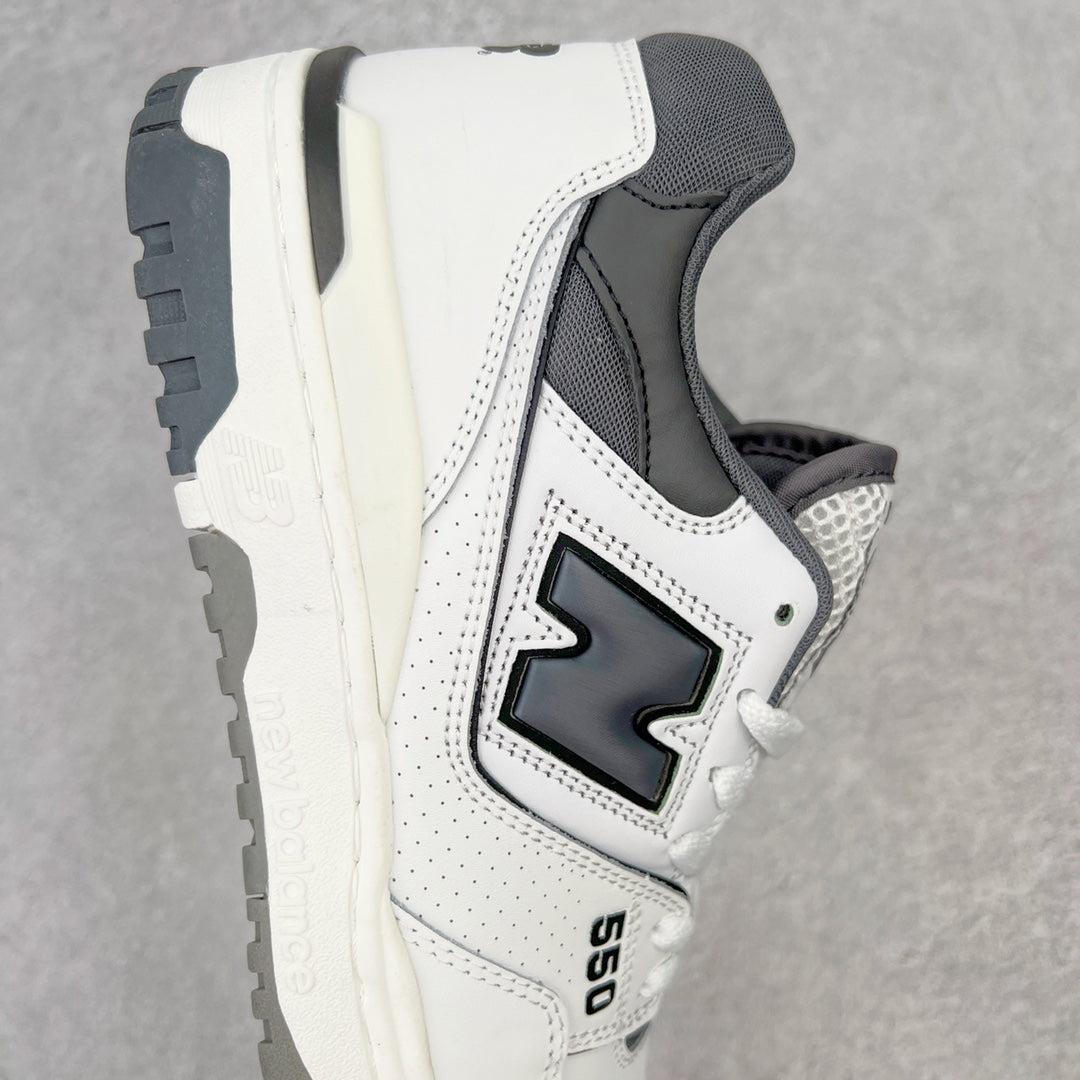 New Balance 550 White Dark Grey