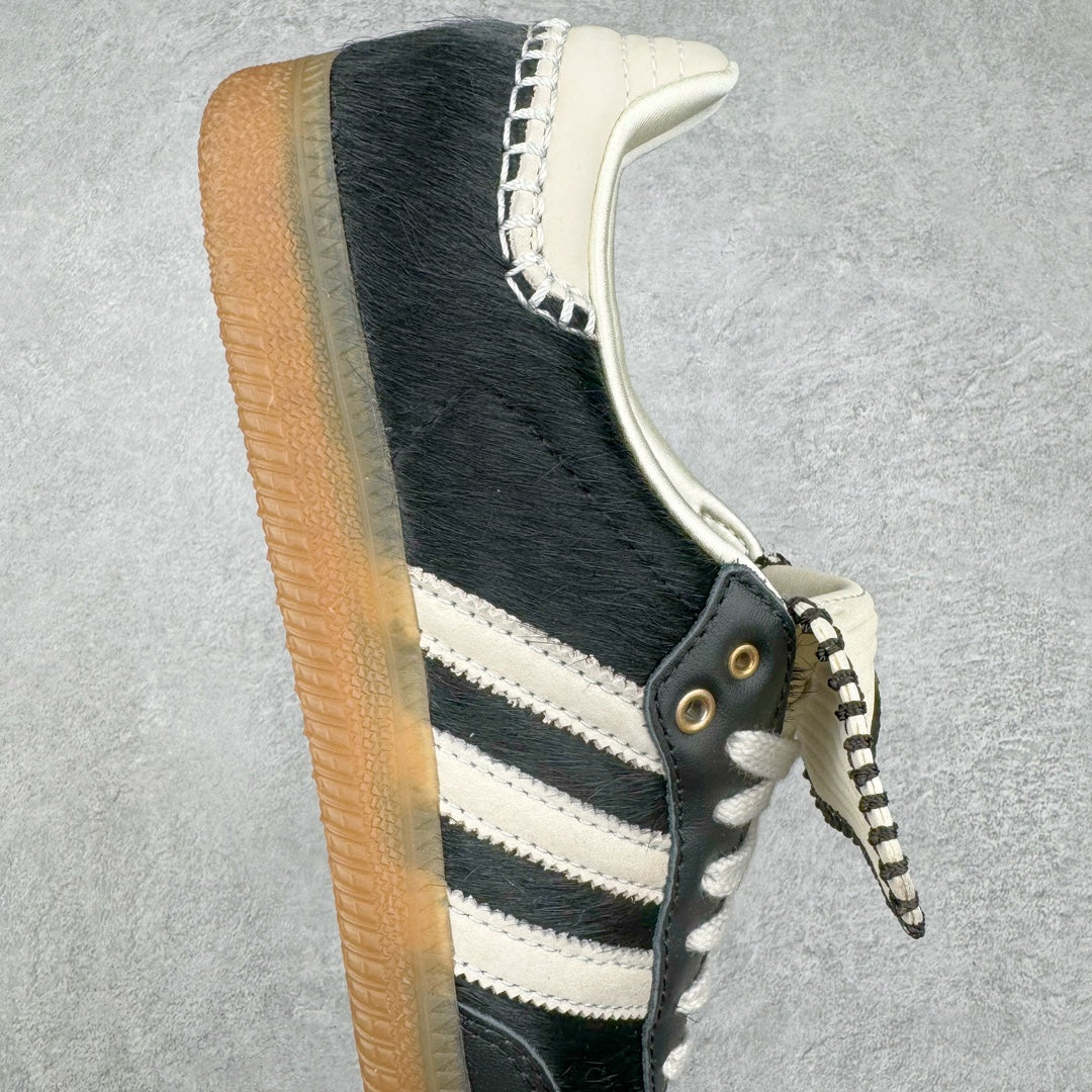 Adidas Samba x Wales Bonner Pony Black
