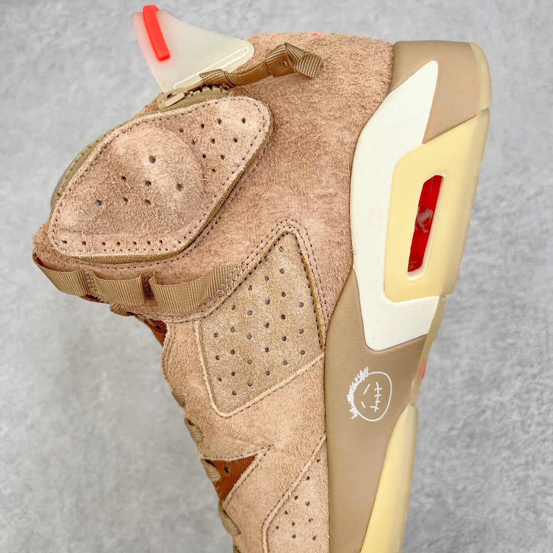 Air Jordan 6 Retro x Travis Scott - British Khaki