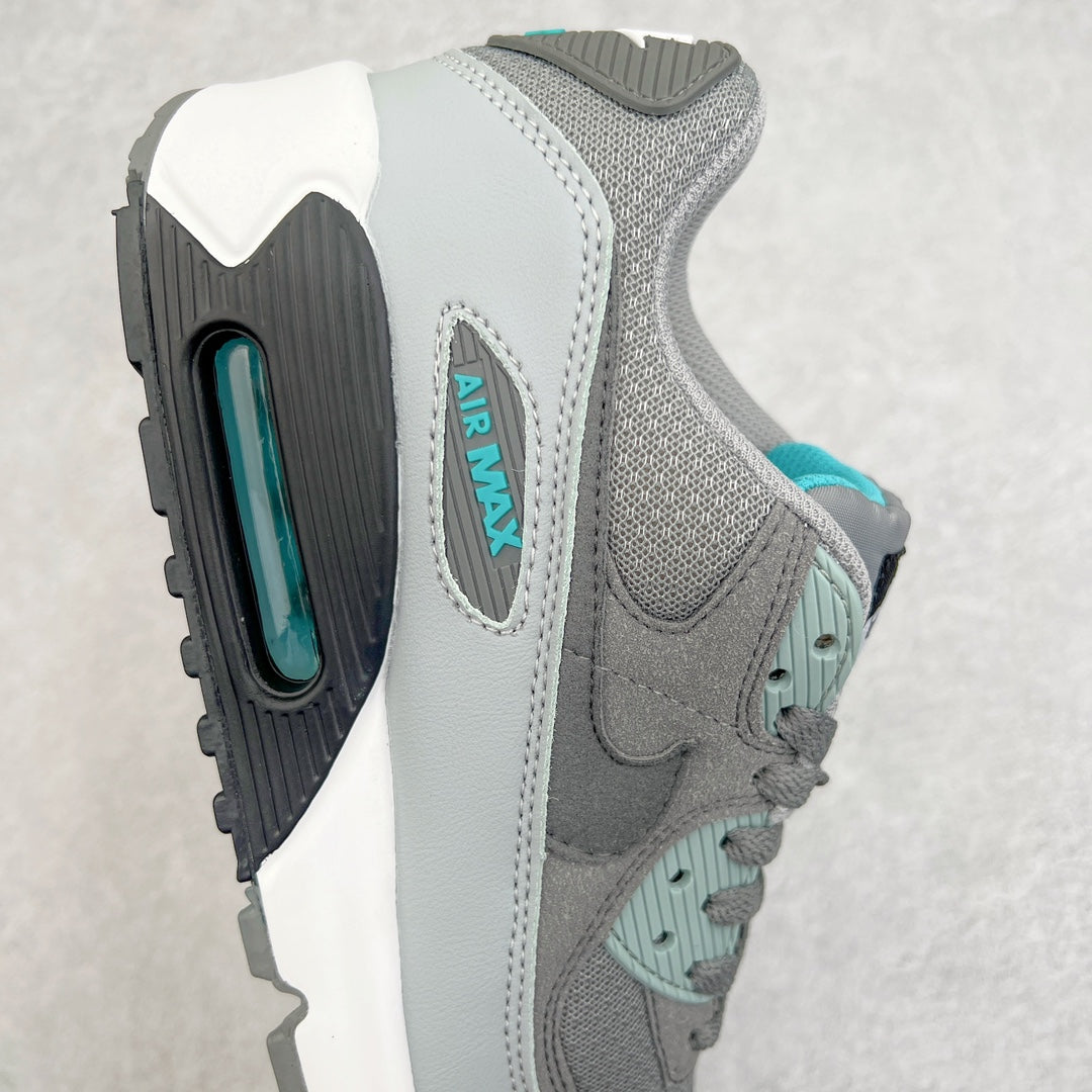 Air Max 90 Wolf Grey Chlorine Blue